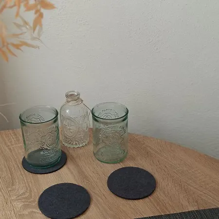 アパート Einzimmerwohnung Mit Doppelbett ナーゴルト